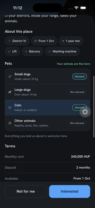 Listing (scrolled)
